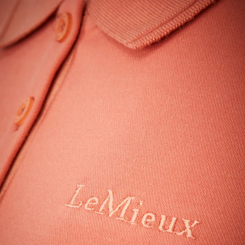 LeMieux Classique Ladies Polo Shirt - Apricot-5