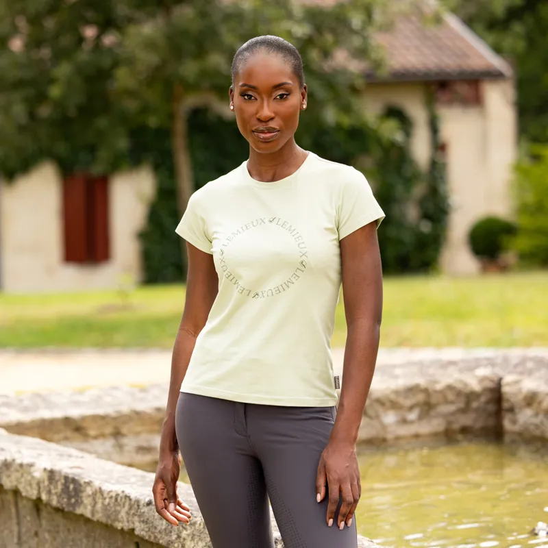 LeMieux Classique Ladies T-Shirt - Pistachio-5
