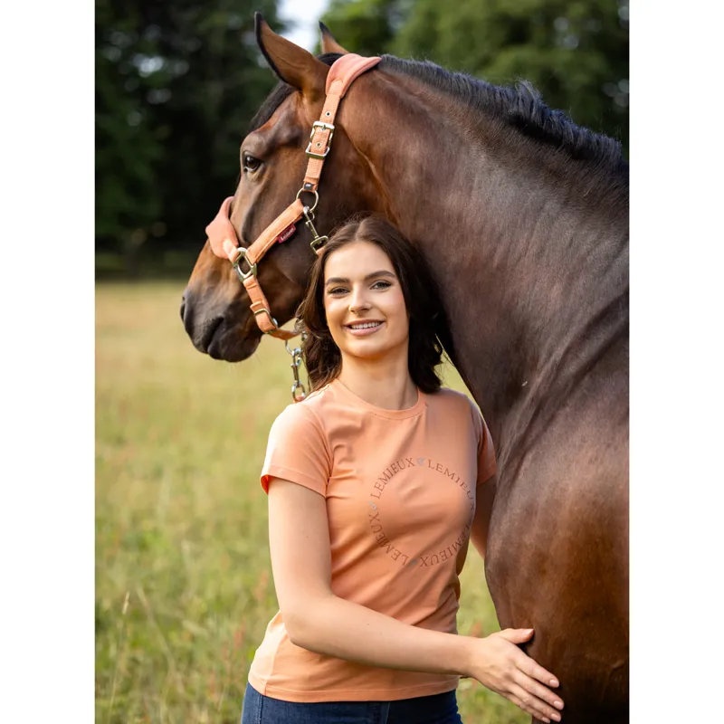 LeMieux Classique Ladies T-Shirt - Sherbert-6