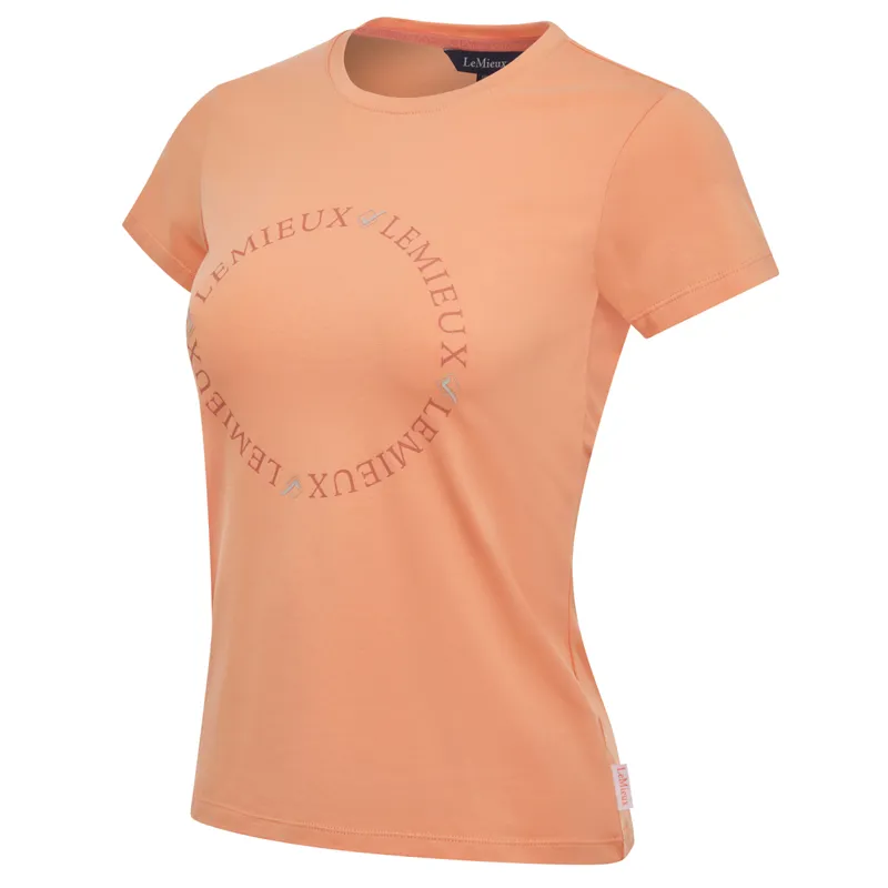 LeMieux Classique Ladies T-Shirt - Sherbert-2