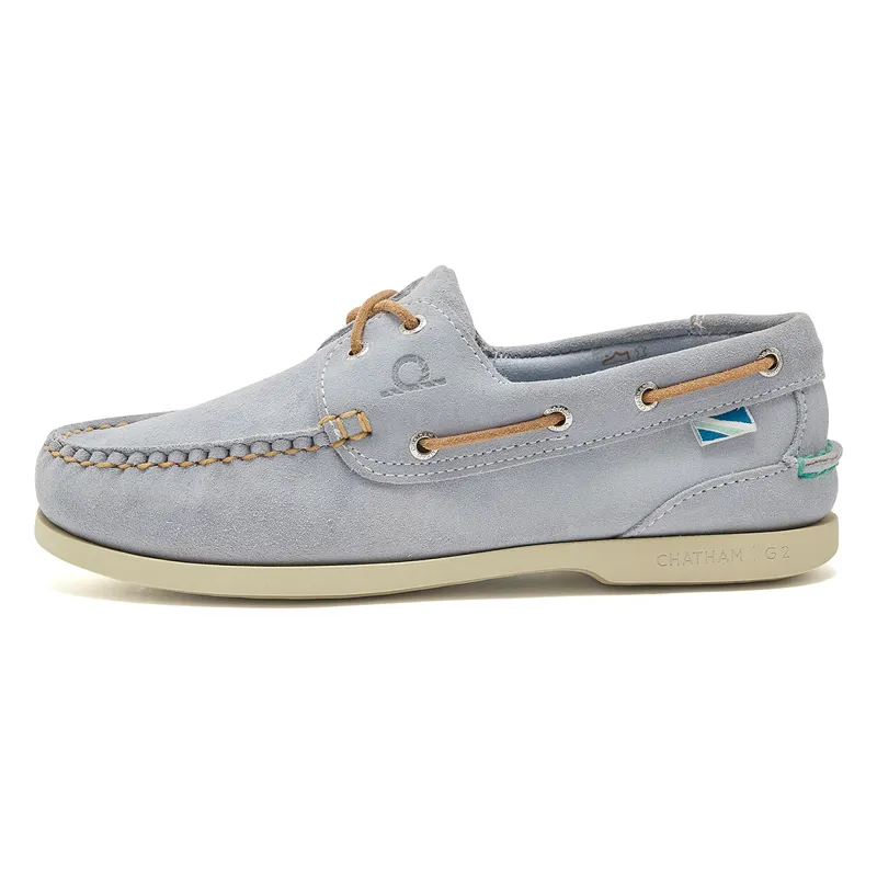 Chatham Pippa II G2 Repello Ladies Boat Shoes - Lavender-3