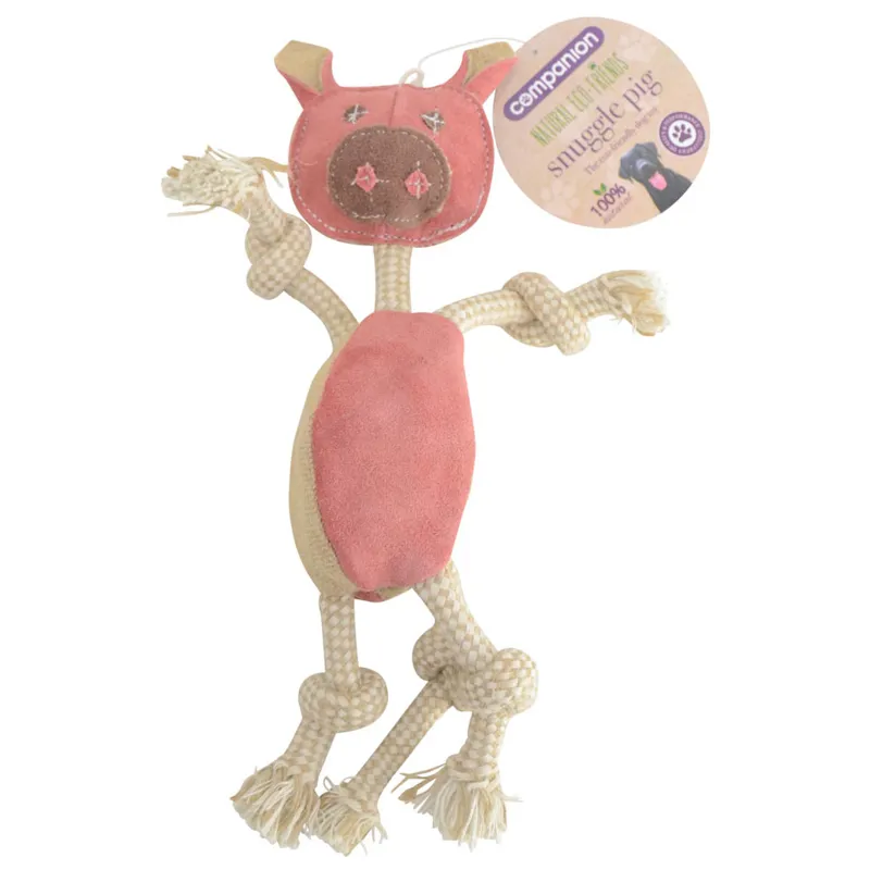 Companion Eco-Friendly Dog Toy - Snuggle Pig