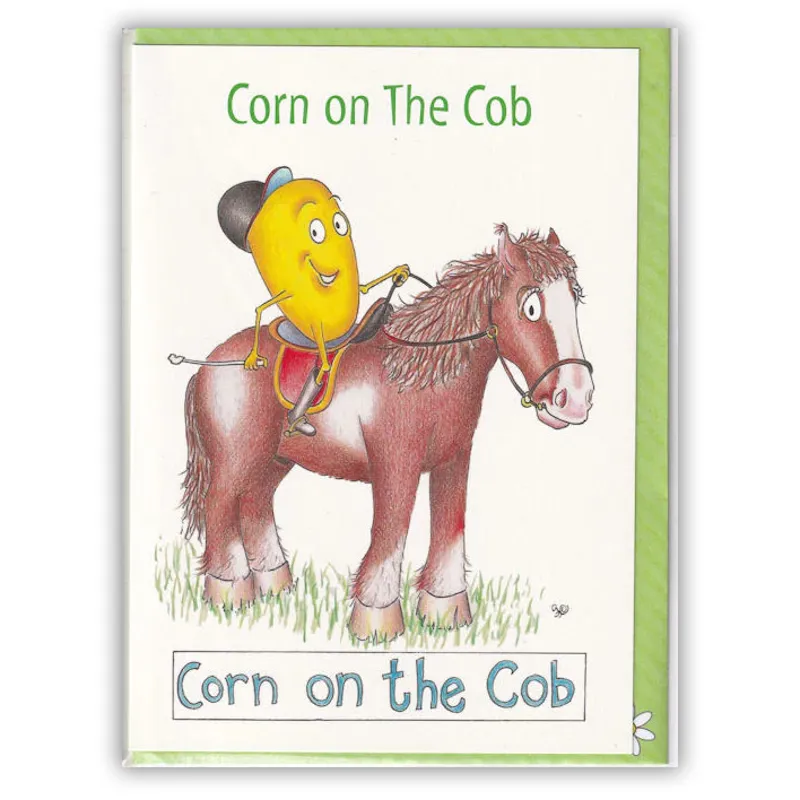 Compost Heap Equine Birthday Card - Various-2