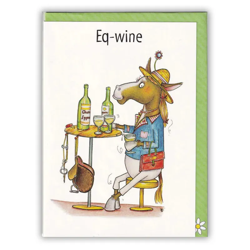 Compost Heap Equine Birthday Card - Various-4