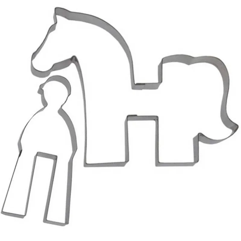 Spartan Cookie Cutter Horse and Rider