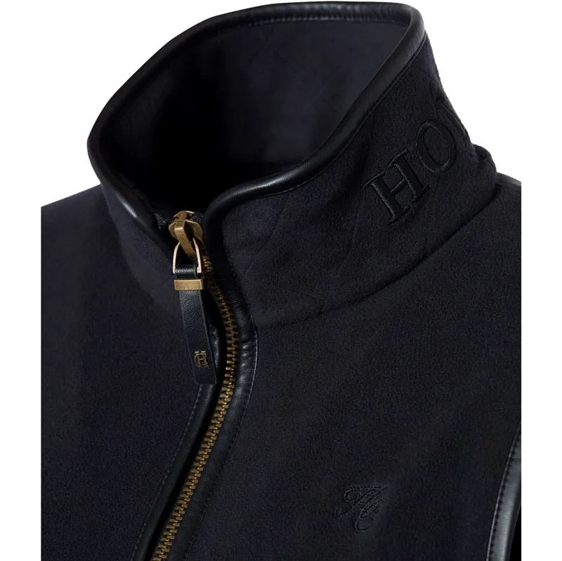 Holland Cooper Country Fleece Womens Gilet - Black-9