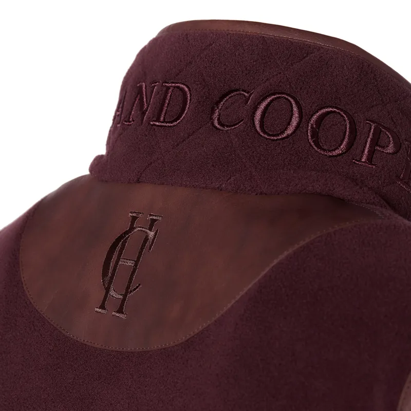 Holland Cooper Country Fleece Womens Gilet - Mulberry -6