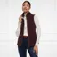 Holland Cooper Country Fleece Ladies Gilet - Mulberry 