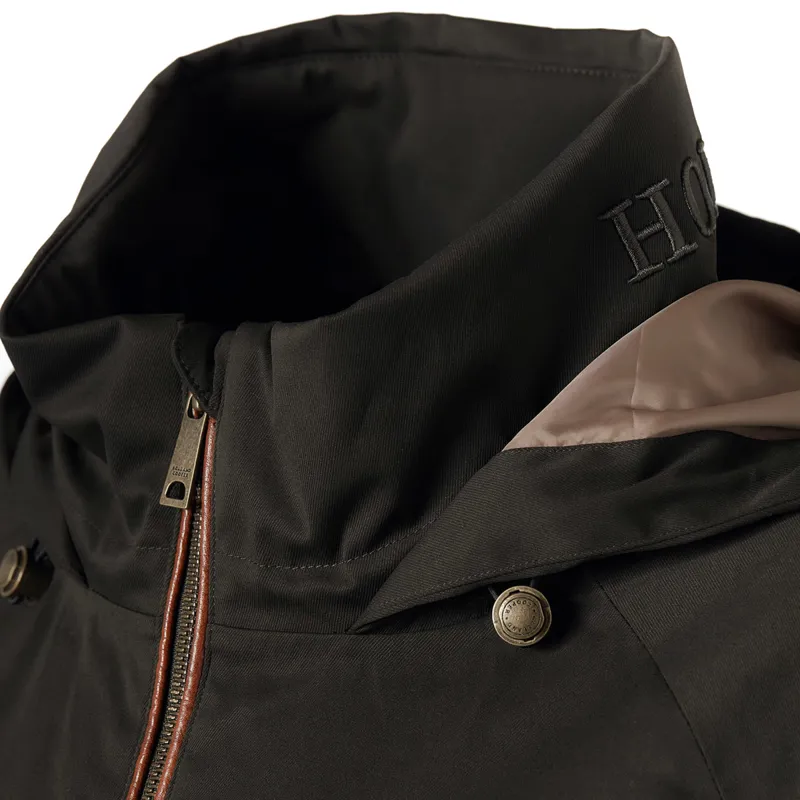 Holland Cooper One Size Waterproof Ladies Country Coat - Khaki-6