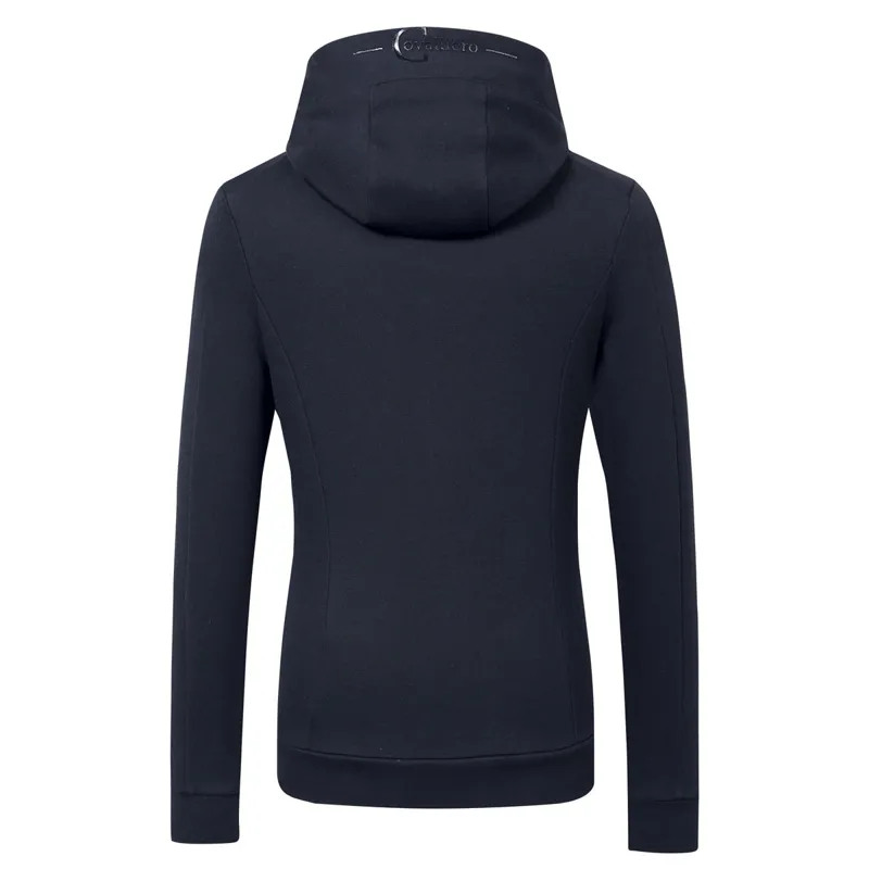 Covalliero Full Zip Ladies Hoodie - Dark Navy-1
