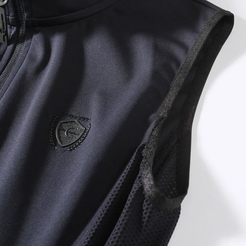 Covalliero Mesh Insert Ladies Gilet - Dark Navy-3