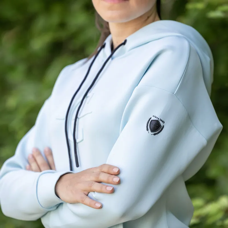 Covalliero C-Logo Ladies Hoodie - Light Blue-4