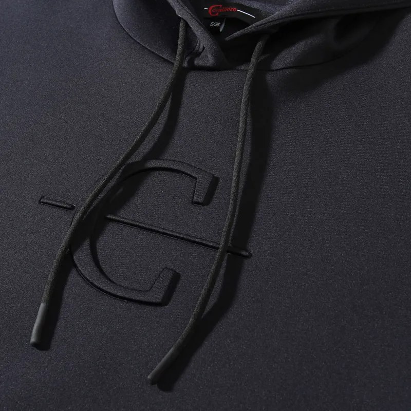 Covalliero C-Logo Ladies Hoodie - Dark Navy-2