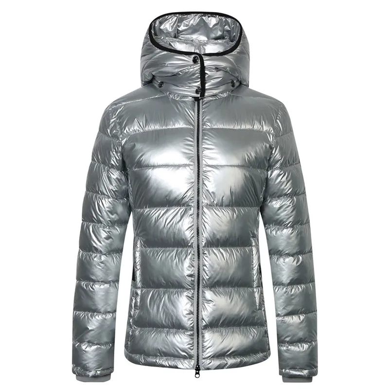 Silver grey on sale quilted jacket