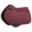 LeMieux Crystal Suede Close Contact Saddlecloth - Burgundy