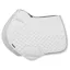 LeMieux Crystal Suede Close Contact Saddlecloth - White
