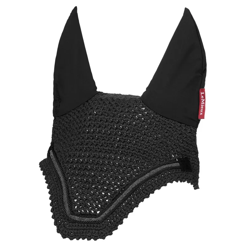 LeMieux Crystal Fly Hood - Black