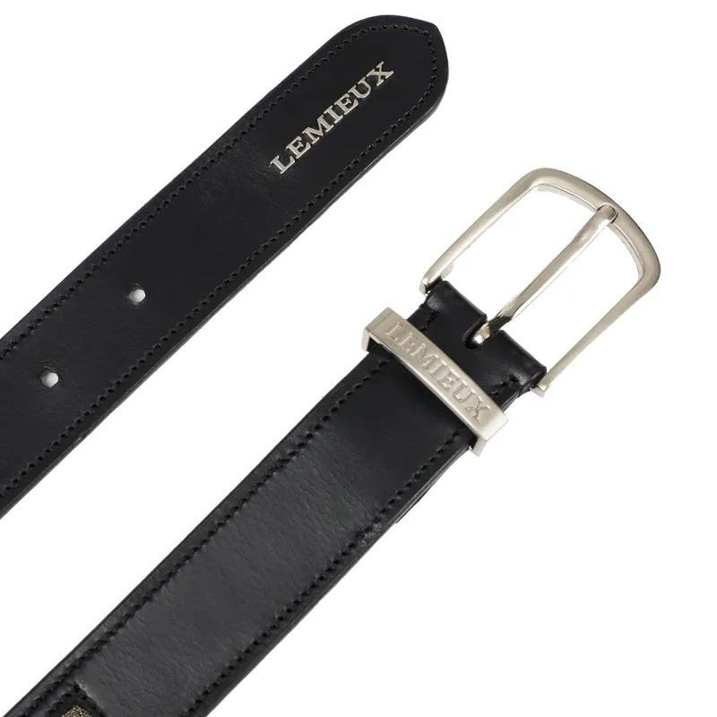 LeMieux Crystal Insert Belt - Black-2