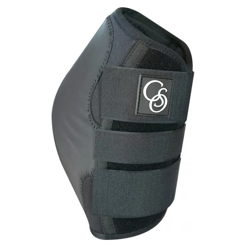 C.S.O. Protection Hock Boots Black Redpost Equestrian