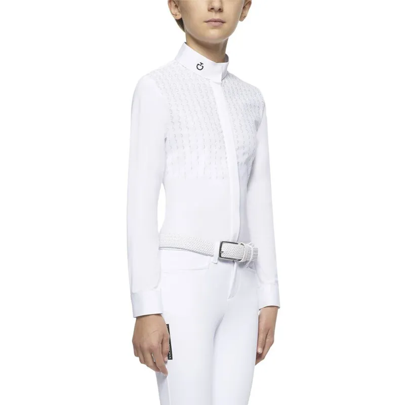 Veste équitation Cavalleria Toscana Perforée - Femme Noir Taille 42 (UK 10) - Neuve