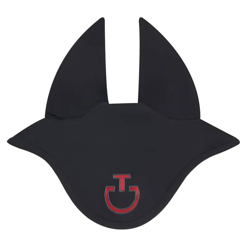 Cavalleria Toscana Red Line Air Soundless Ear Net - Black/Grey/Red