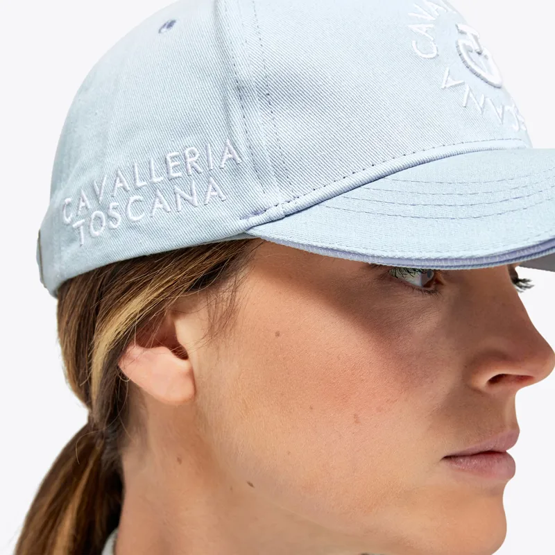 Cavalleria Toscana Orbit Baseball Cap - Powder Blue-1