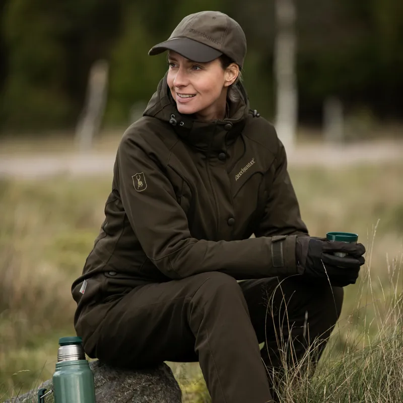 Deerhunter Lady Mary Waterproof Ladies Jacket - Art Green-3
