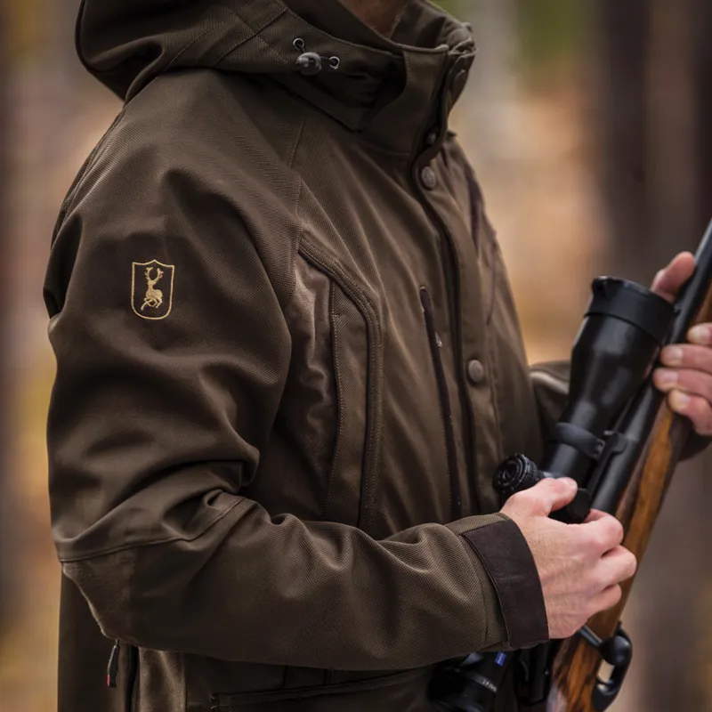 Deerhunter Muflon Light Waterproof Mens Jacket - Art Green-3