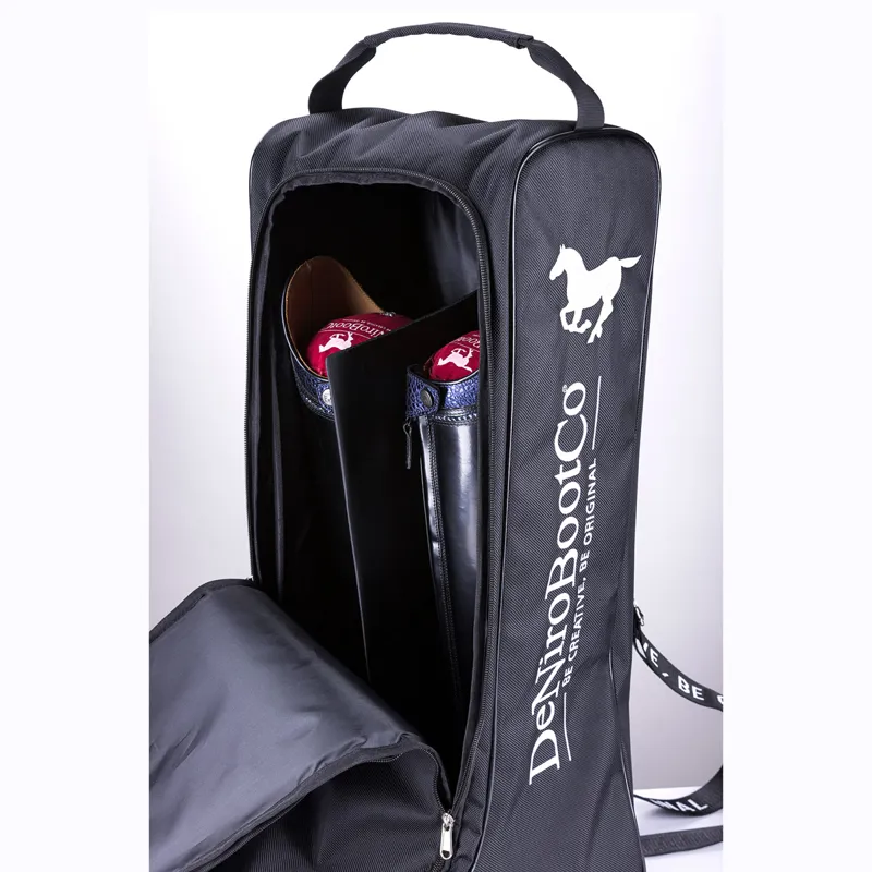 DeNiro Standard Boot Bag - Black-6