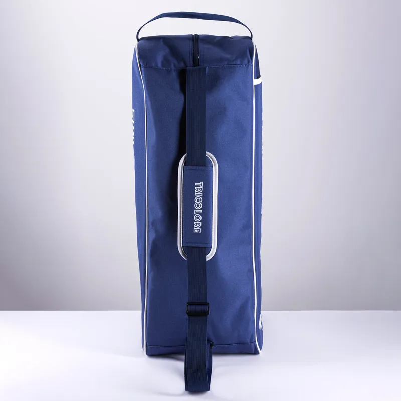 DeNiro Tricolore Riding Boot Bag - Navy-2
