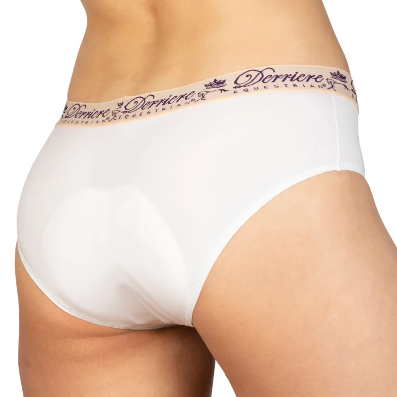 Derriere Equestrian Ladies Performance Padded Panty White