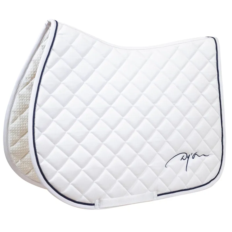 Dy'on Diamond Jumping Saddlecloth - White