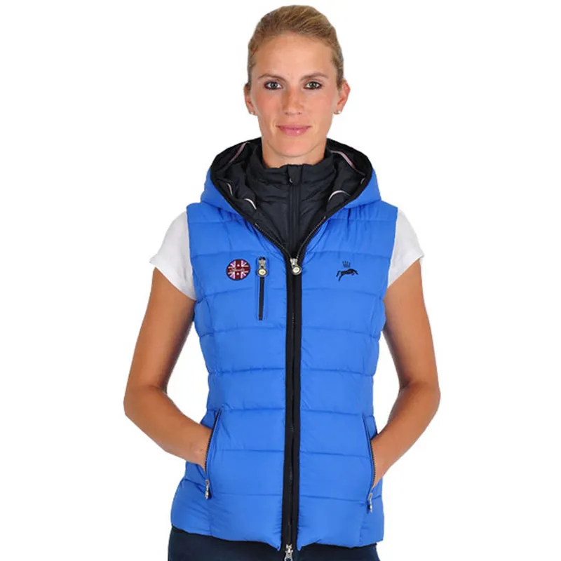 Little suzie Cut Out Padded 燃えつきる Gilet