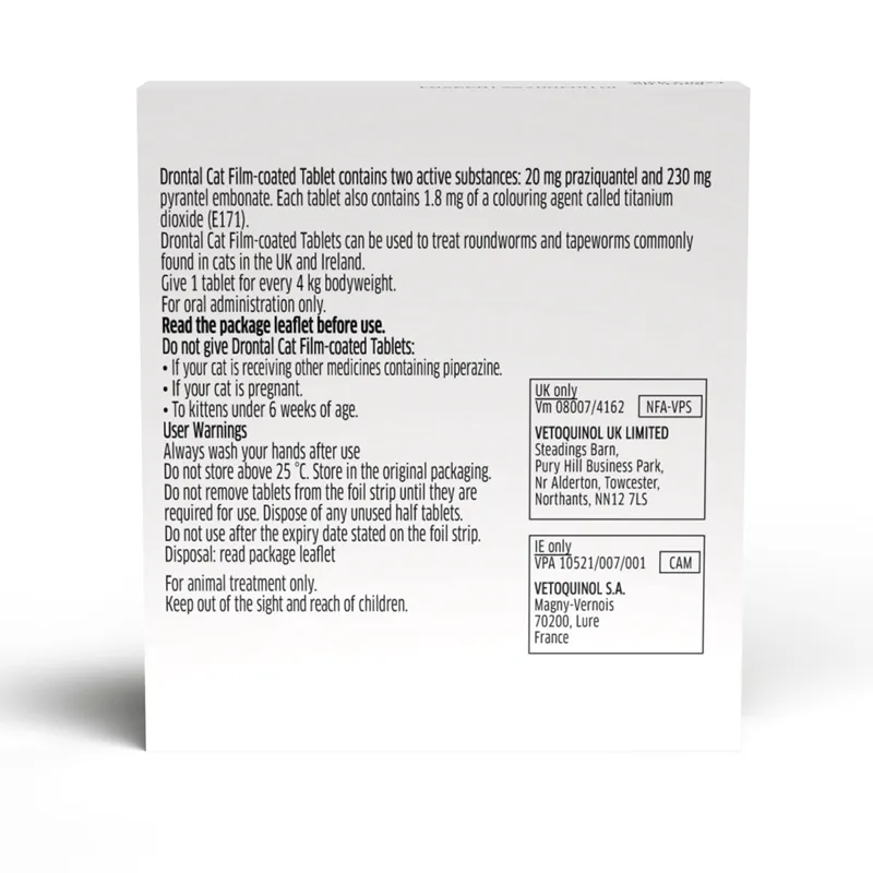 Drontal Cat Worming Tablets-1