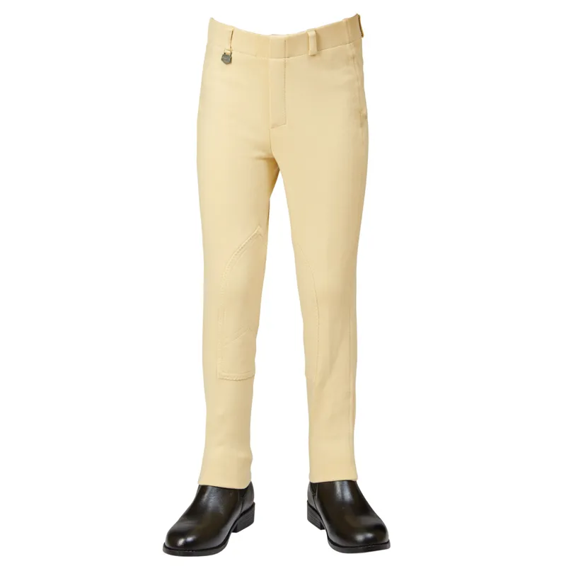 Dublin Supa Fit Classic Pull On Childs Jodhpurs - Beige