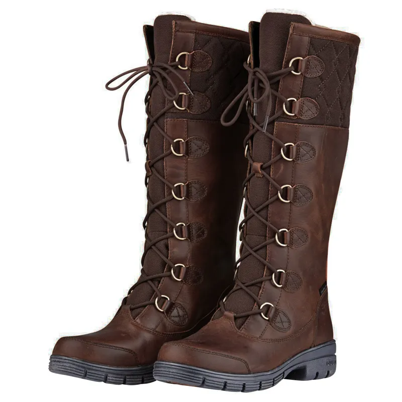 Dublin Fleet Adults Boots Red Brown