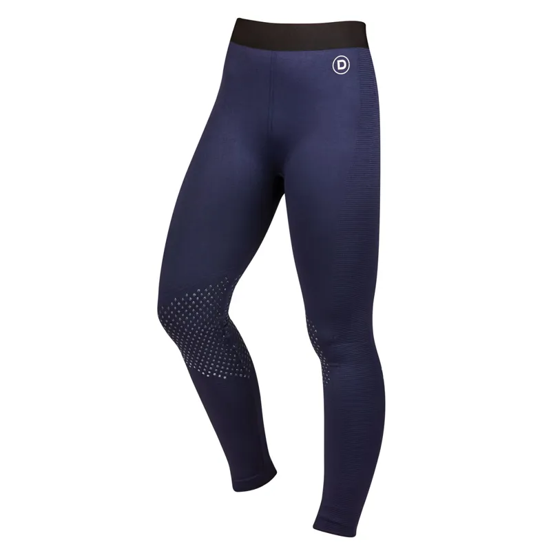 Dublin Nova Knee Patch Ladies Riding Tights - Twilight