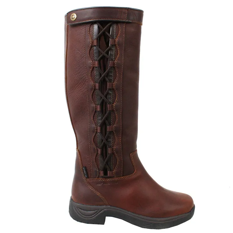 Dublin Pinnacle Grain Tall Boots - Red Brown-2