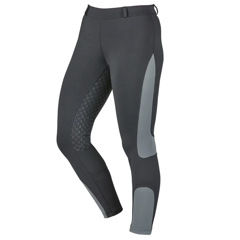 Dublin Performance Cool-It Mesh Flex Riding Tights - Black/Charcoal