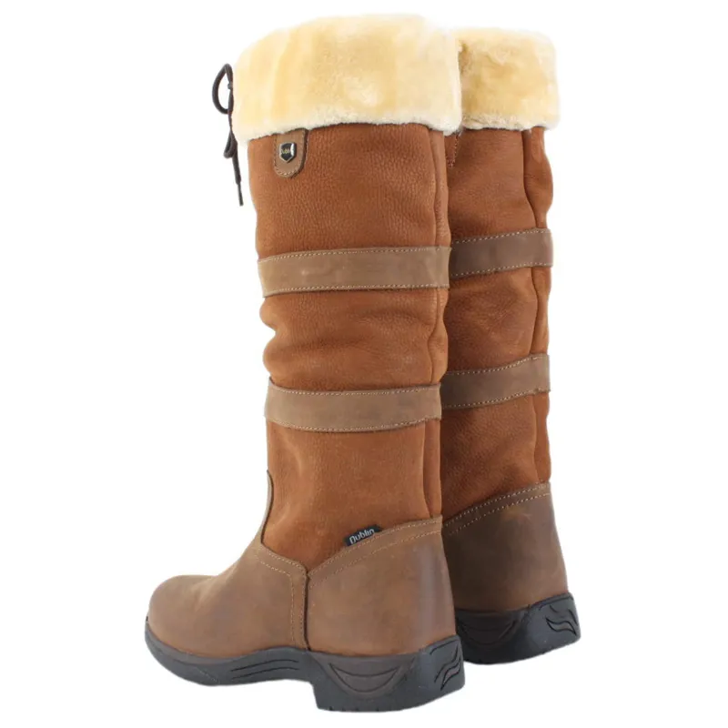 Dublin Eskimo Fleece Lined Tall River Boots - Dark Brown - Redpost ...