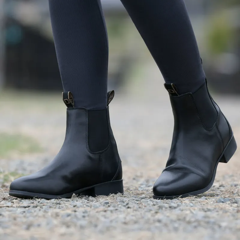 Dublin Foundation II Junior Jodhpur Boots - Black-1