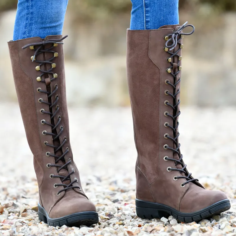 Dublin Sloney Ladies Country Boots Brown