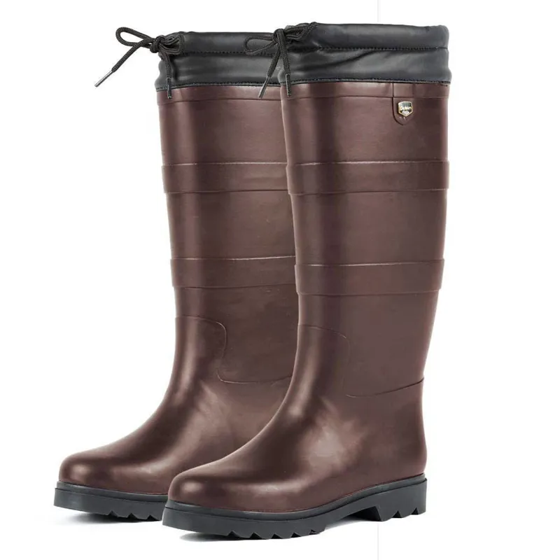 Dublin Teign Adults Wellington Boots - Chocolate