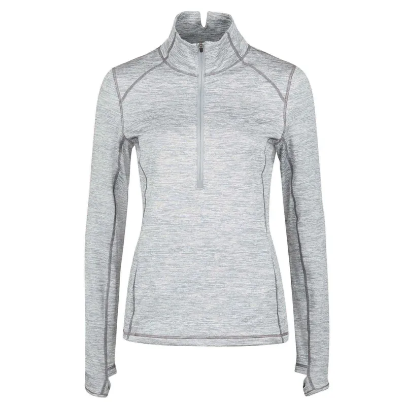 Dublin Violet 1/2 Zip Ladies Top - Shadow