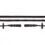 Schockemohle Dura Soft Rolled Grip Reins - Brown/Silver