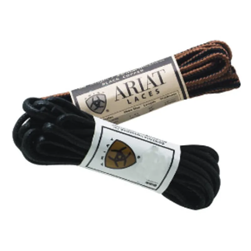 ariat boot laces brown