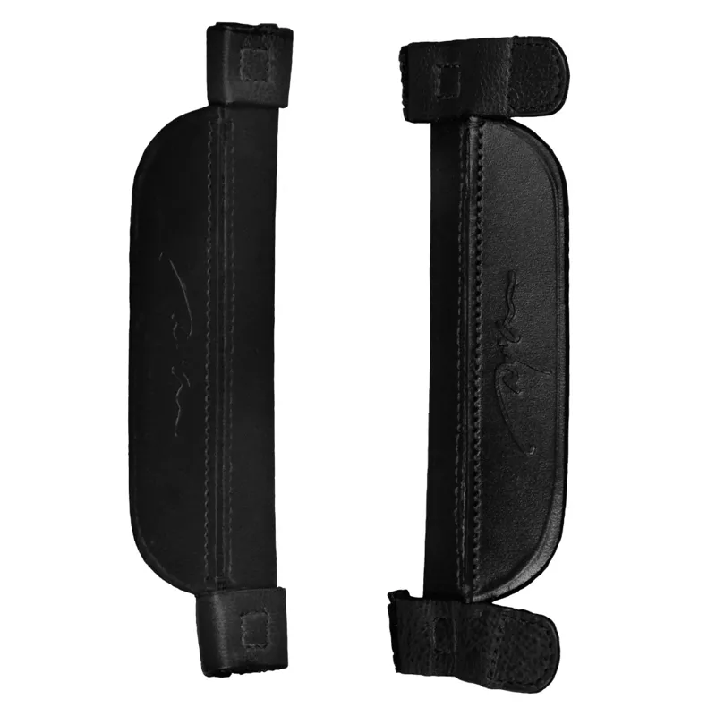 Dy'on Leather Bridle Blinkers - Black