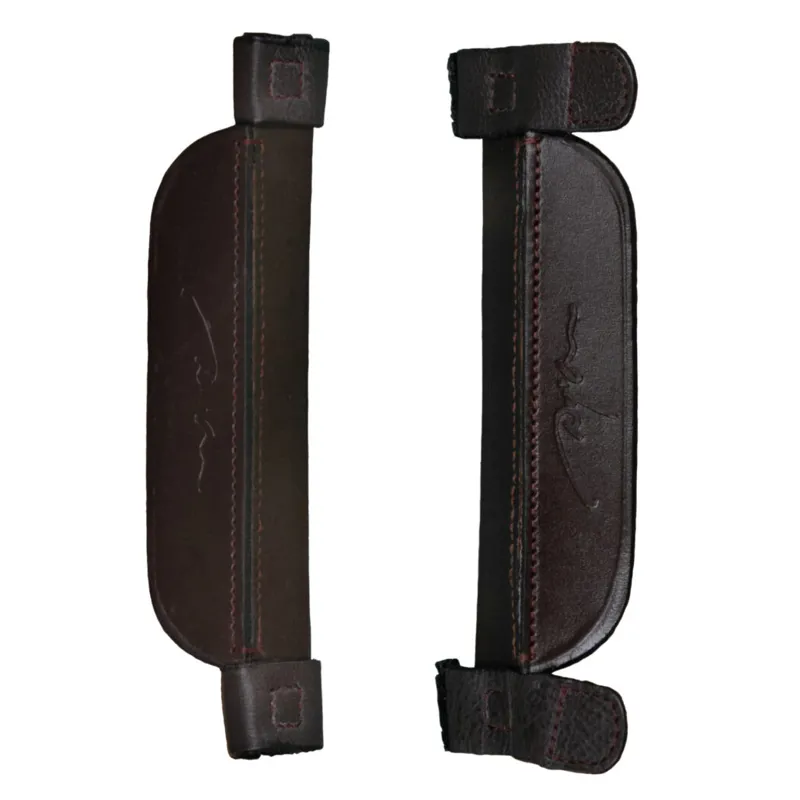 Dy'on Leather Bridle Blinkers - Brown