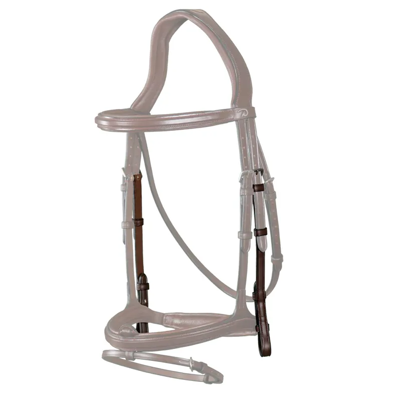 Dy'on D Collection Cheek Pieces - Brown