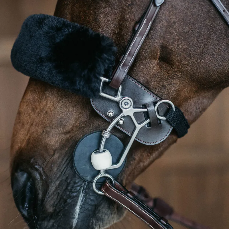 Dy'on Hackamore Protection Pads - Brown